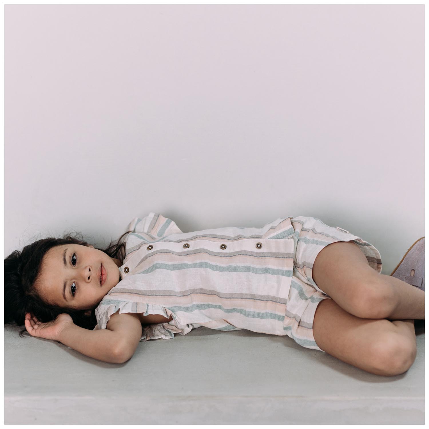 Sweet petit peuter short Resi  strepen multi