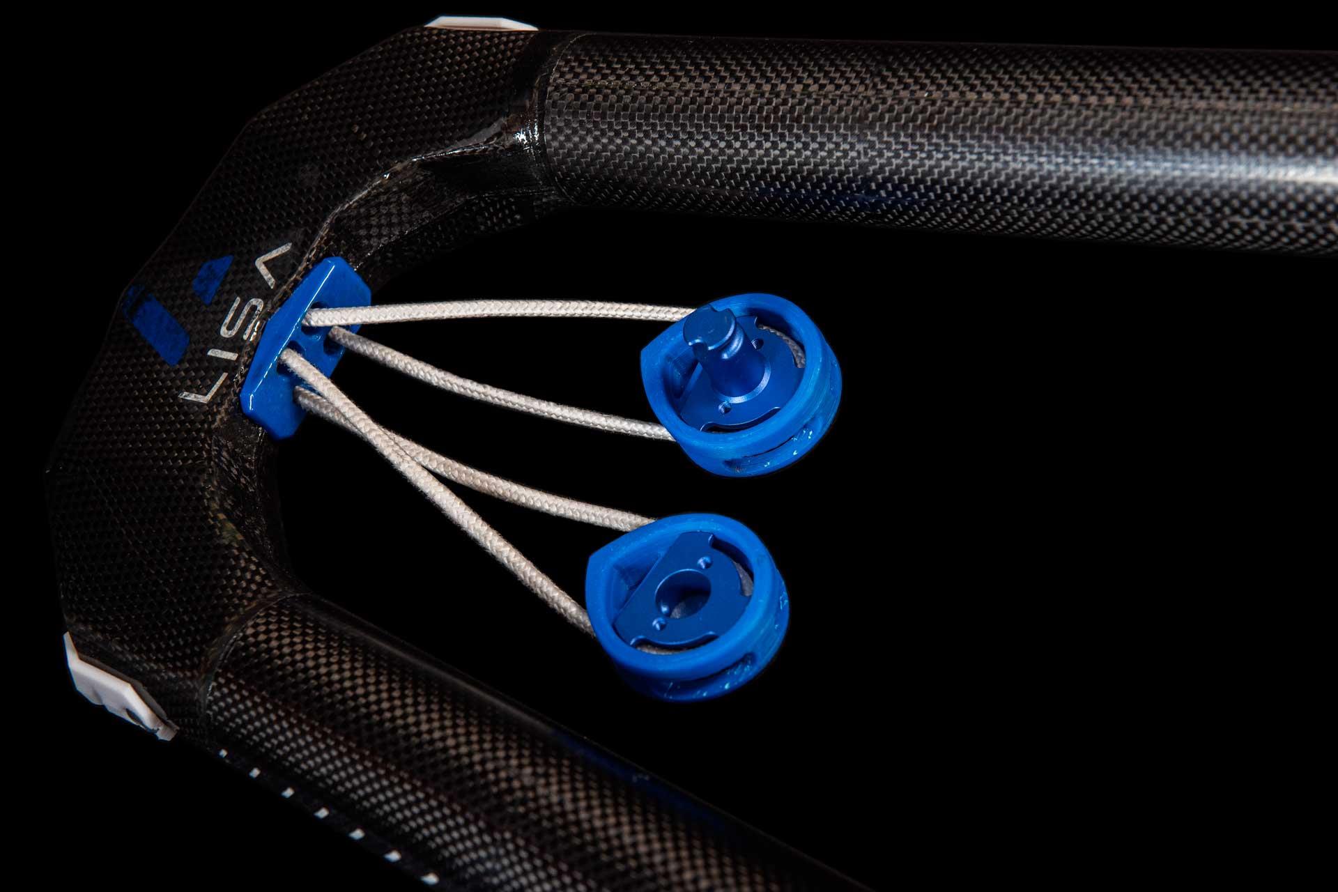 LISA Windsurfing Poulie de palan - Twist Lock Pulley