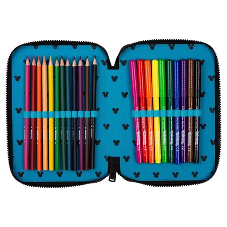 CoolPack XL-Etui gefüllt mit McAddy, 2-Zip, DISNEY – MICKEY MOUSE -Kollektion 2024-