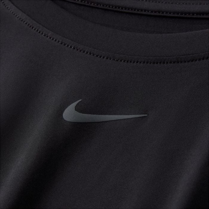 Nike Dame T-shirts Dri-Fit One Classic SS Top (Plus Size) Sort