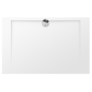 Allibert Slim douchebak 140x90 cm polybeton wit
