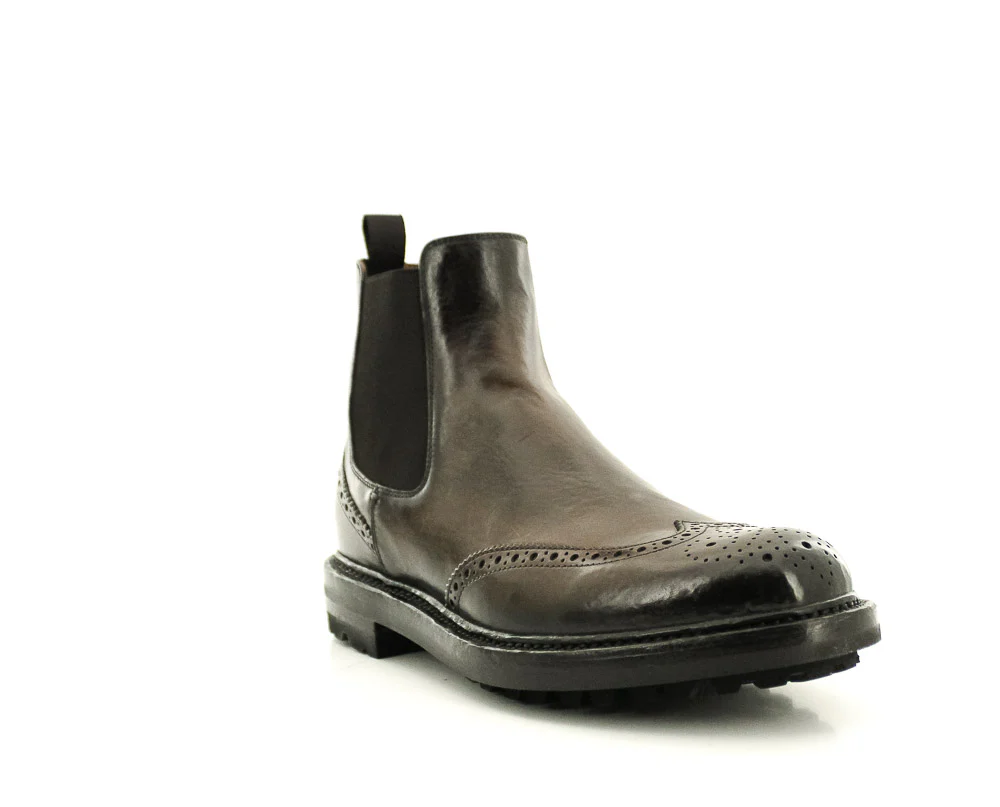 OFFICINE CREATIVE - BOOTS BRISTOL 008 EBENE