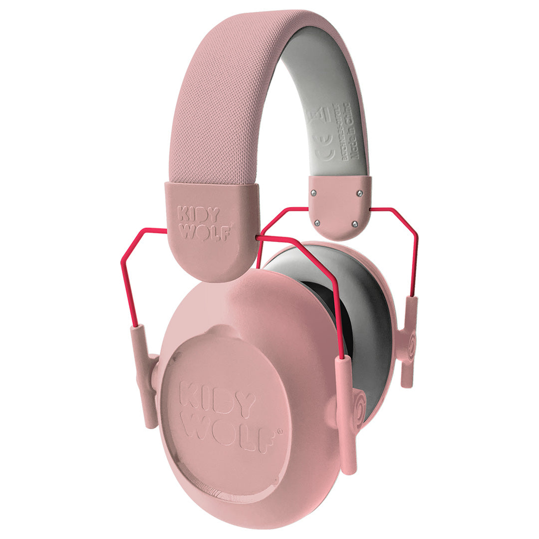 kidywolf noise cancelling koptelefoon - roze