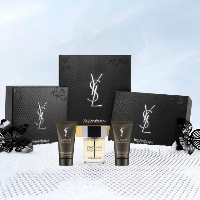 L'Homme Coffret Eau de Toilette et ses soins YVES SAINT LAURENT