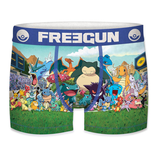Cuecas Pokémon Freegun para meninos