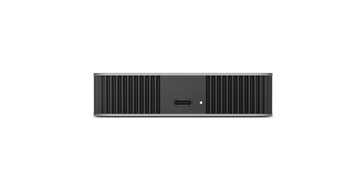 LaCieMobile Drive Secure 4 TB externe harde schijf  (Grijs, USB-C 3.2 (5 Gbit/s))