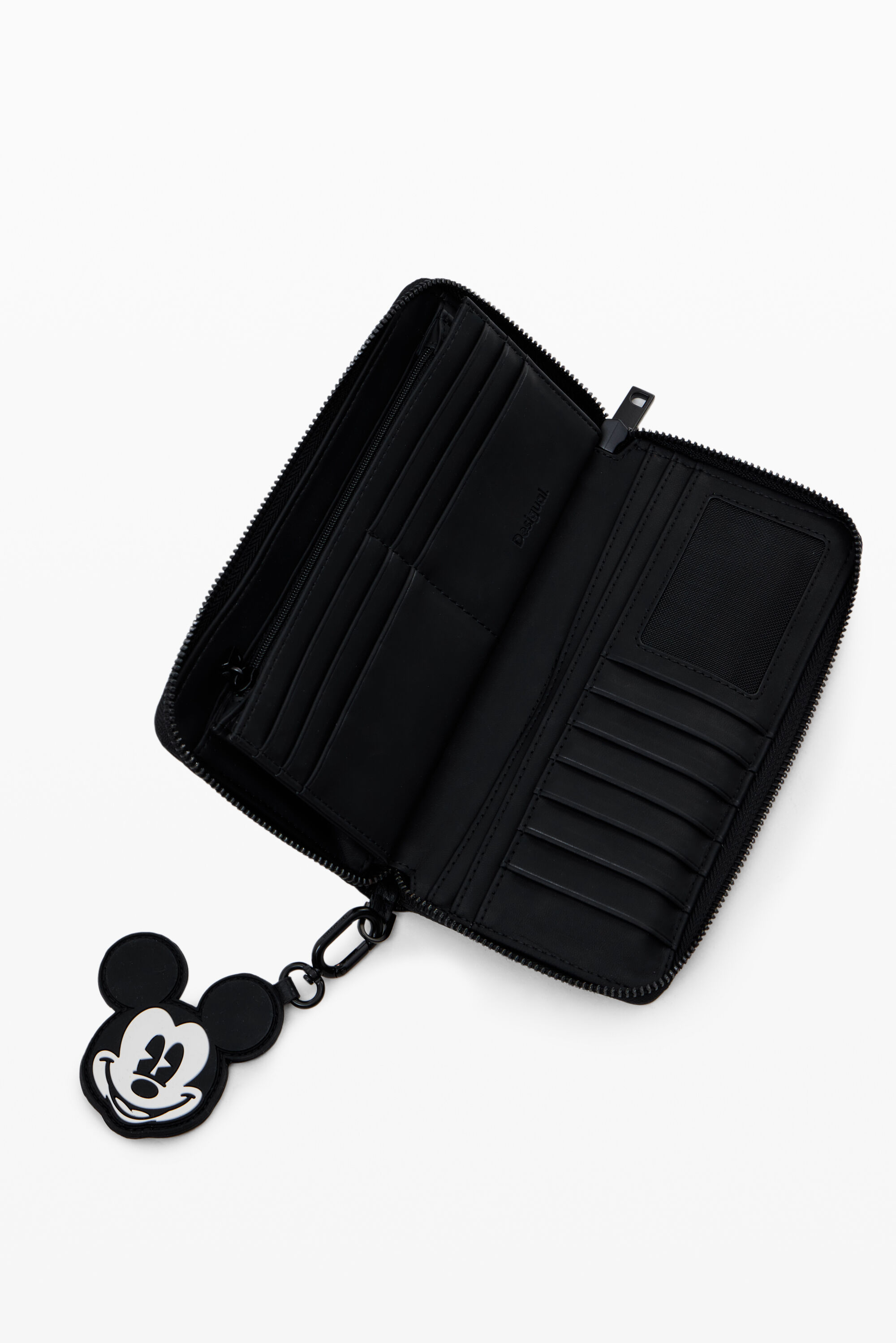 Carteira de couro sintético do Mickey Mouse