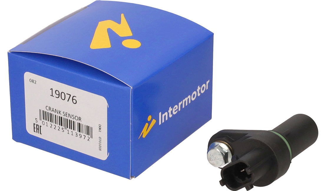 Impulsensor, krumtapaksel