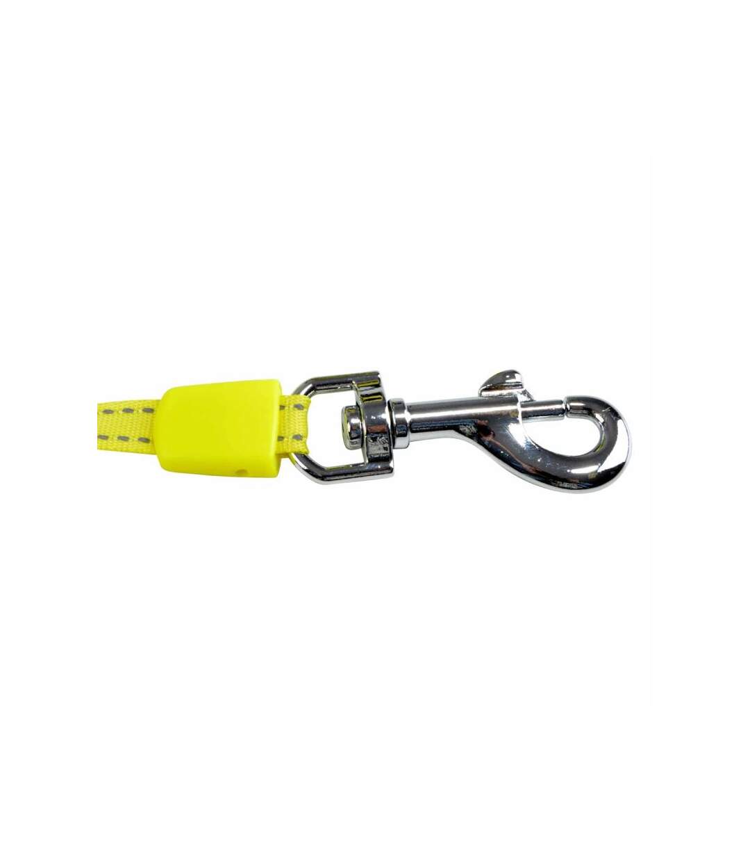 Paris Prix - Laisse Rétractable Chien réfléchissant 16cm Jaune