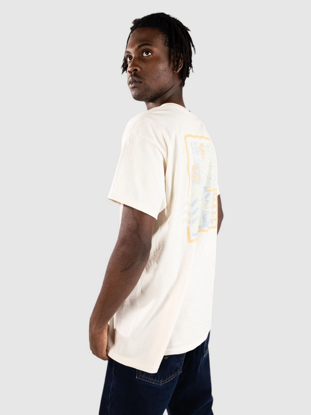 Dravus Geo Doodles T-Shirt natural