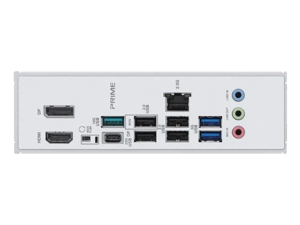 ASUS PRIME Z890-P - Bundkort - micro ATX - LGA1851 sokkel - Z890 Chipset - USB-C 3.2 Gen 2x2, USB 3.2 Gen 2, USB 3.2 Gen 1, USB-C 3.2 Gen 1 - 2.5 Gigabit LAN - onboard grafik (CPU påkrævet) - HD Audio (8-kanaler)