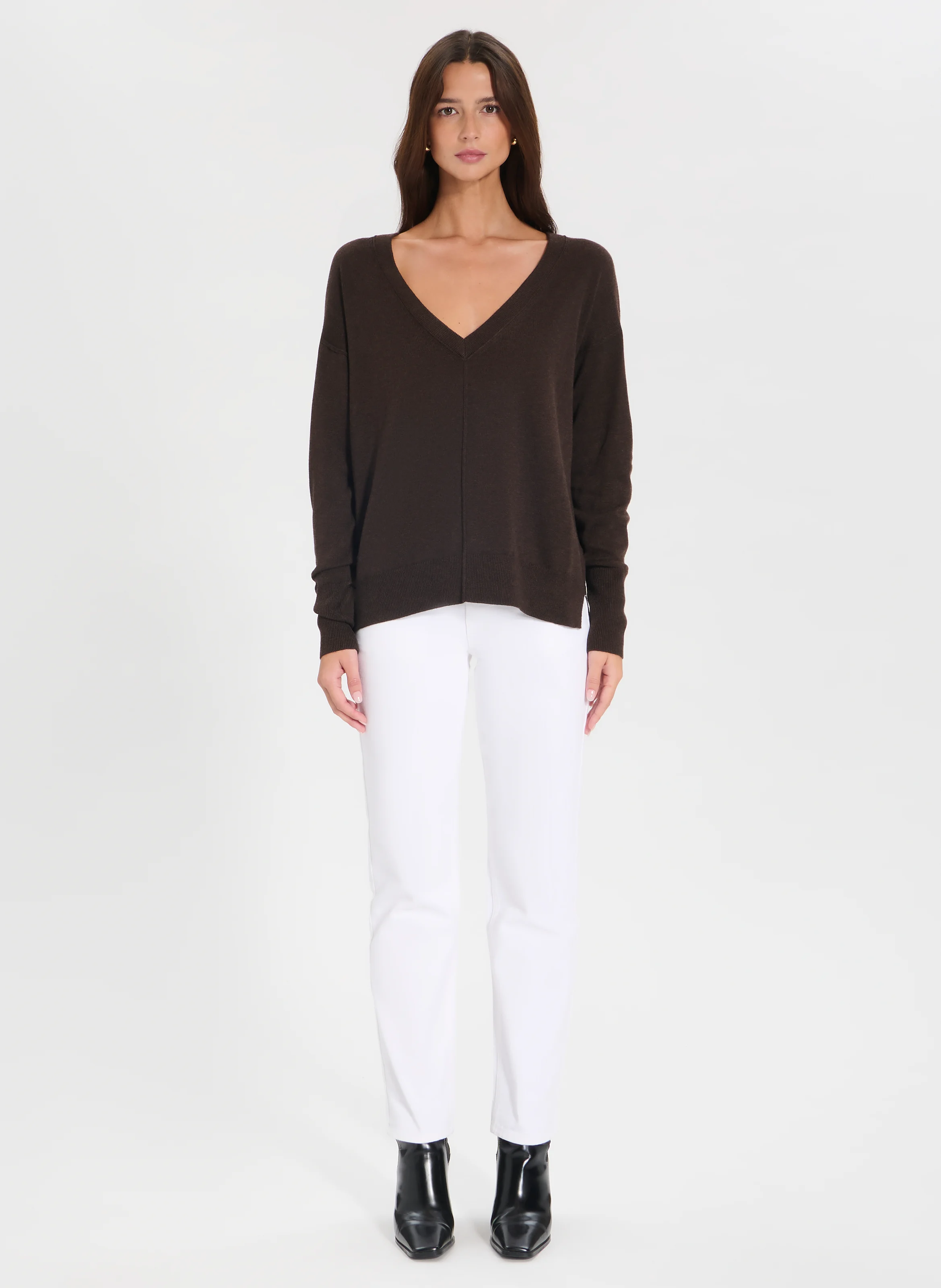 PUCCI - Pull droit en maille | Marron