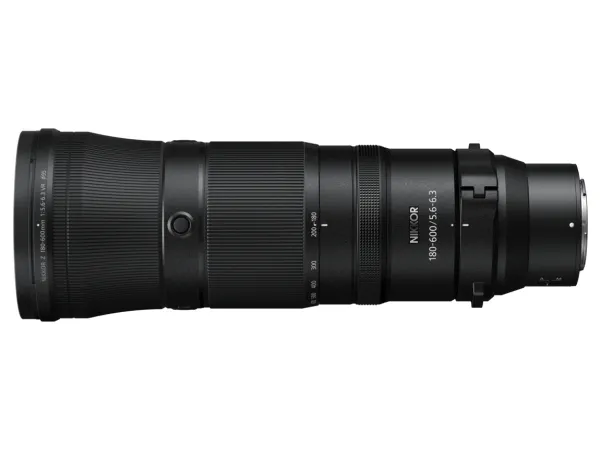 Nikon NIKKOR Z 180-600mm f/5.6-6.3 VR, Super telelinse, 25/17, 180 - 600 mm, Billedstabilisator, Nikon Z, Autofokus