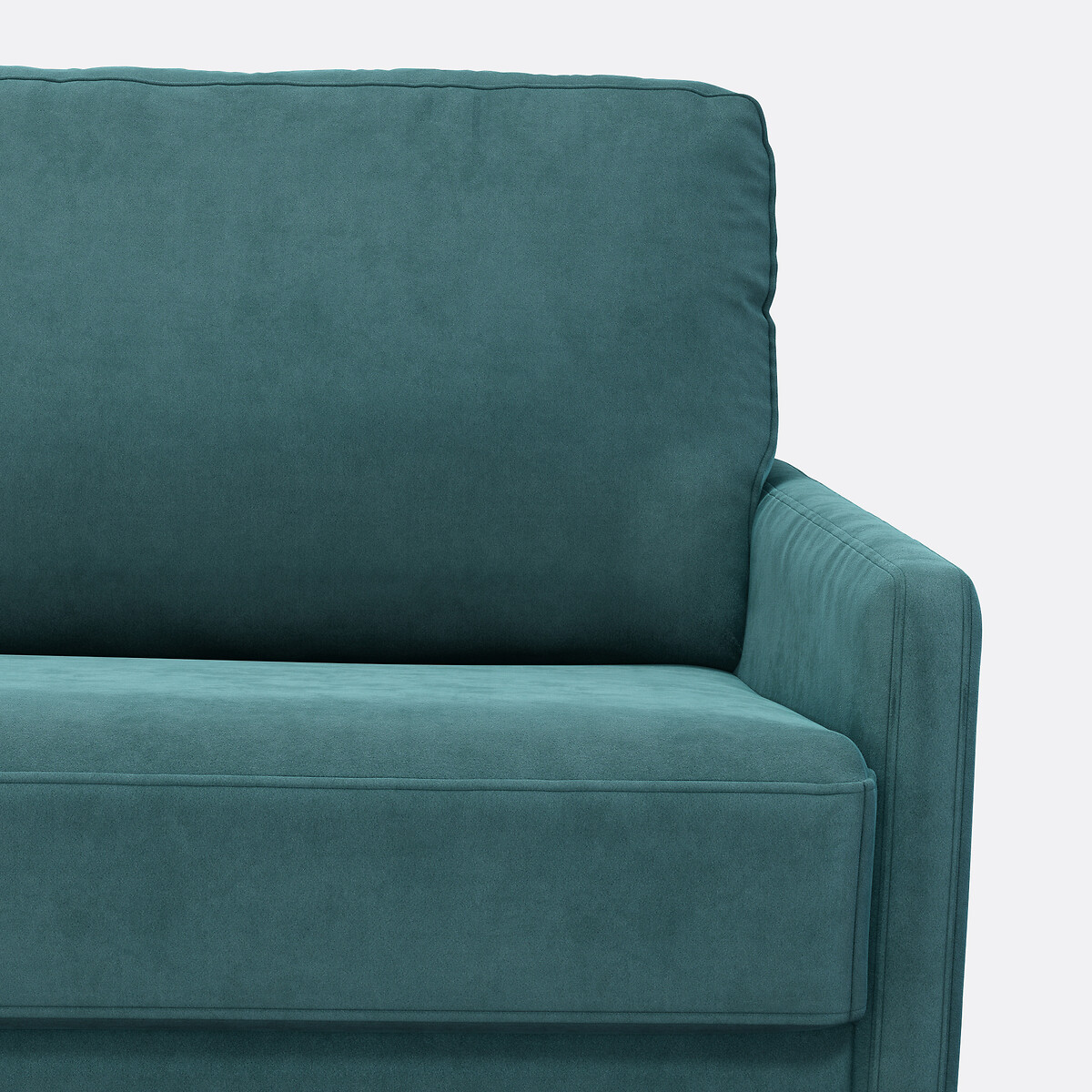 LA REDOUTE INTERIEURS<br>Sofá cama de veludo, espuma HR premium, Marta