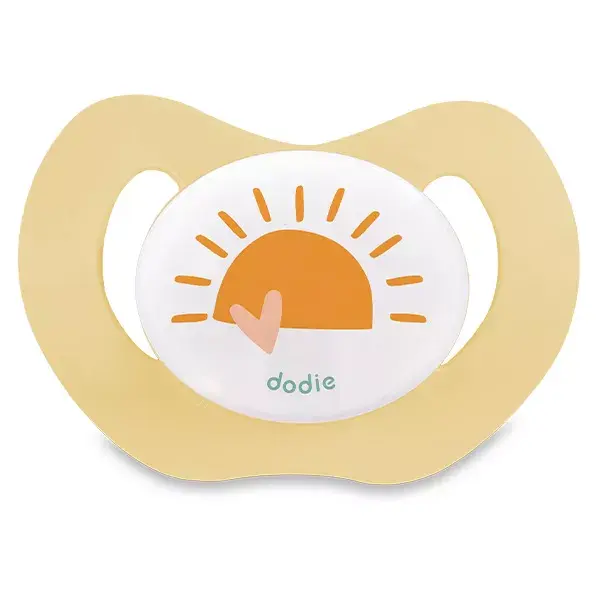 Chupeta fisiológica Dodie +0m Koala e Sol - Pacote com 2 unidades