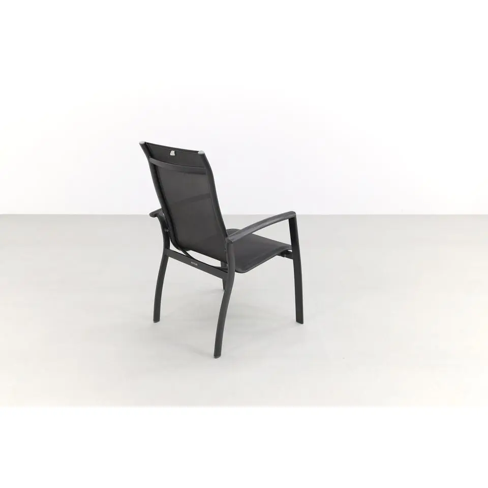 Kettler Legato Curve stapelstoel - Antraciet