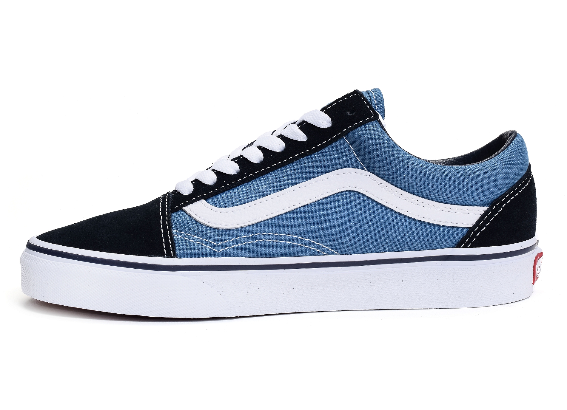 Ua old skool marine blanc