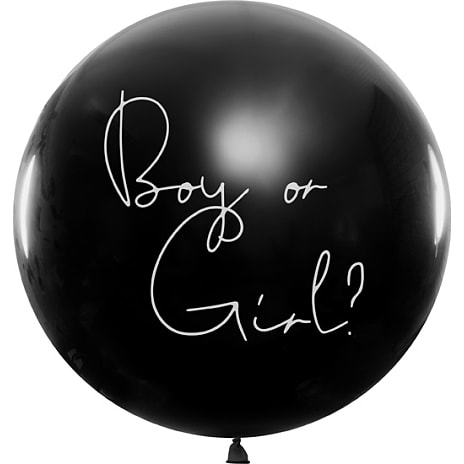 Gender reveal ballon Ø:1 meter - dreng