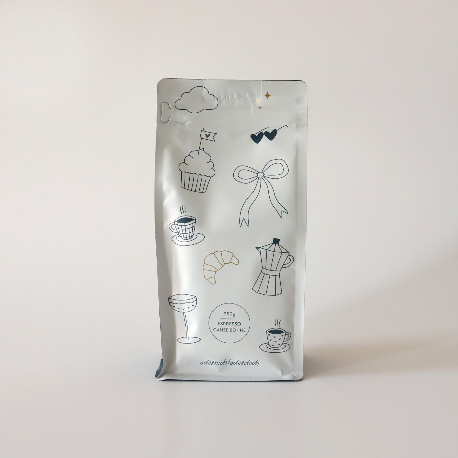 Bundle Tasse & Kaffee „La vie“, ganze Bohne, 250g