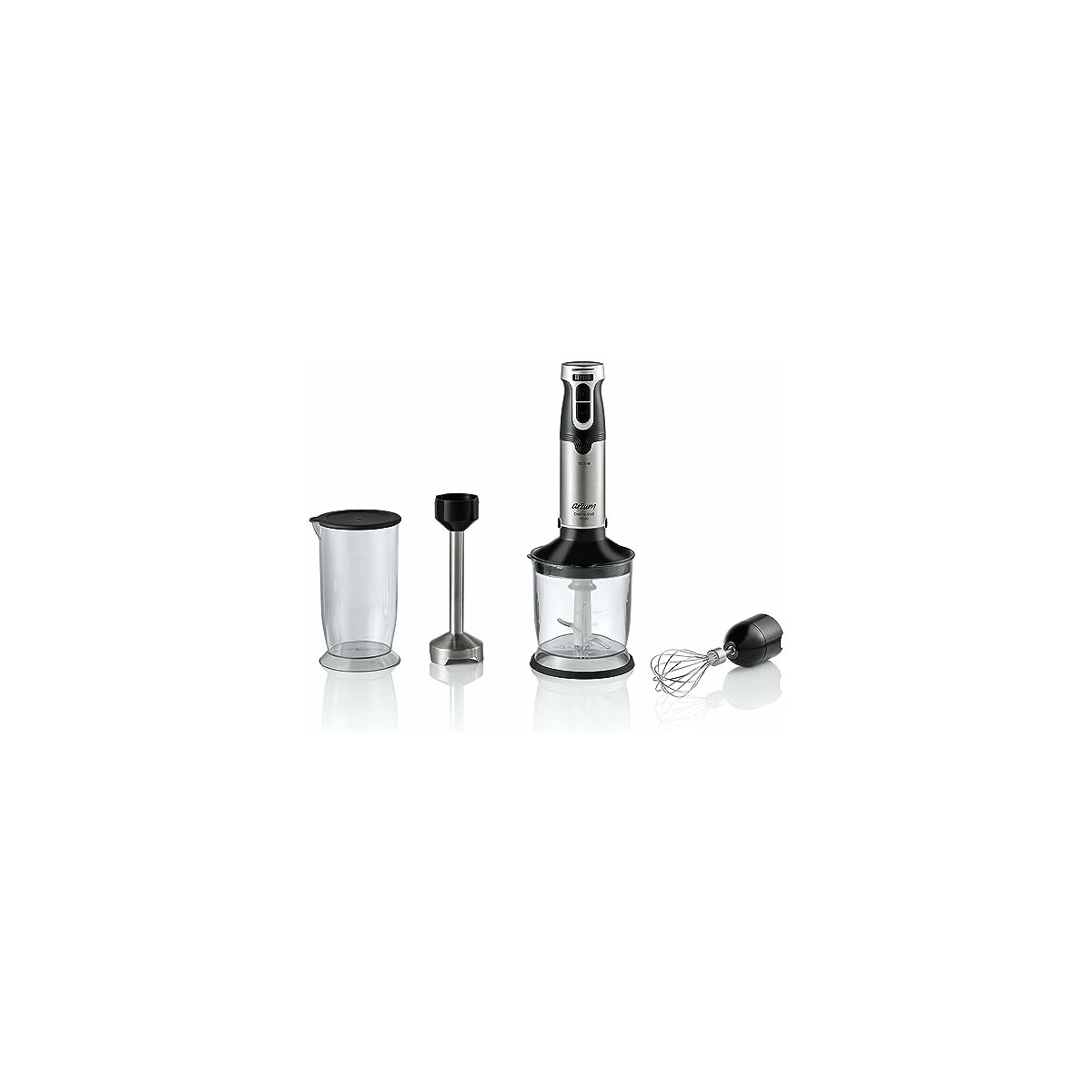 Arzum AR1162 Chefblend 1000-Watt Maxi-Mixer-Set, 500 ml und 700 ml Ede