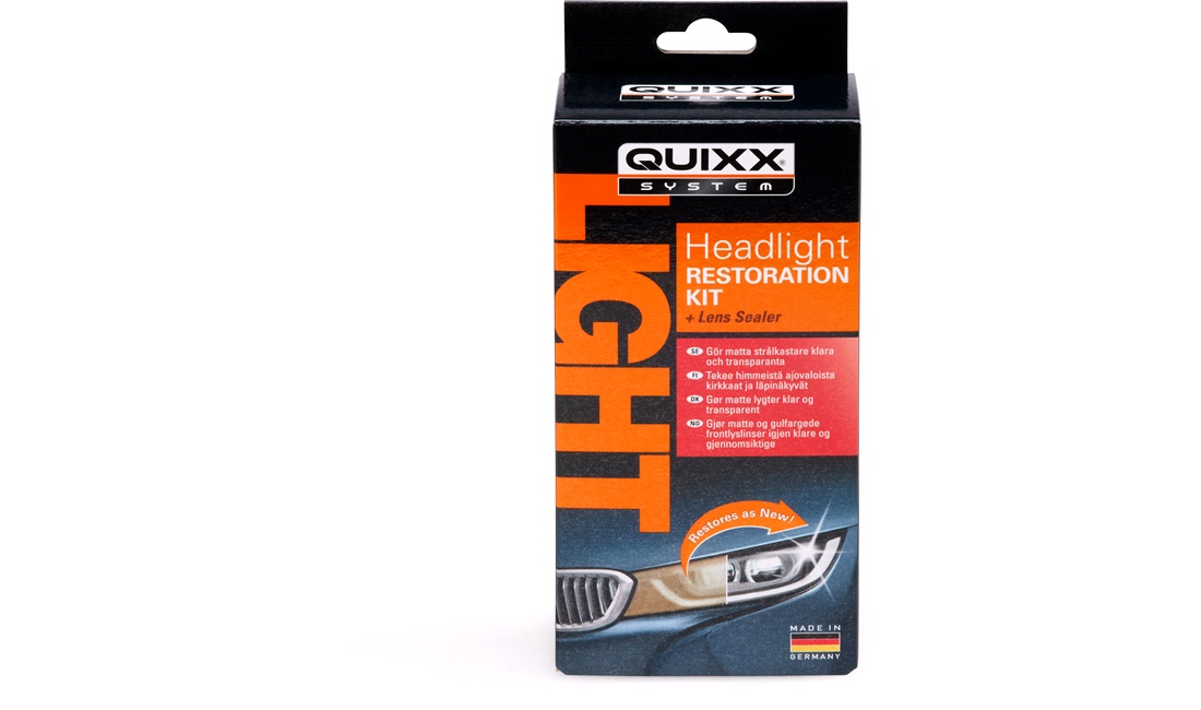 Quixx Headlight Restoration kit