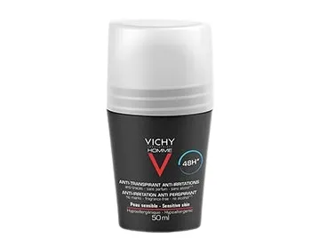 Vichy 3337871320379, Mænd, Antiperspirant, 50 ml, 48 t, Sensitiv hud, Lindrende