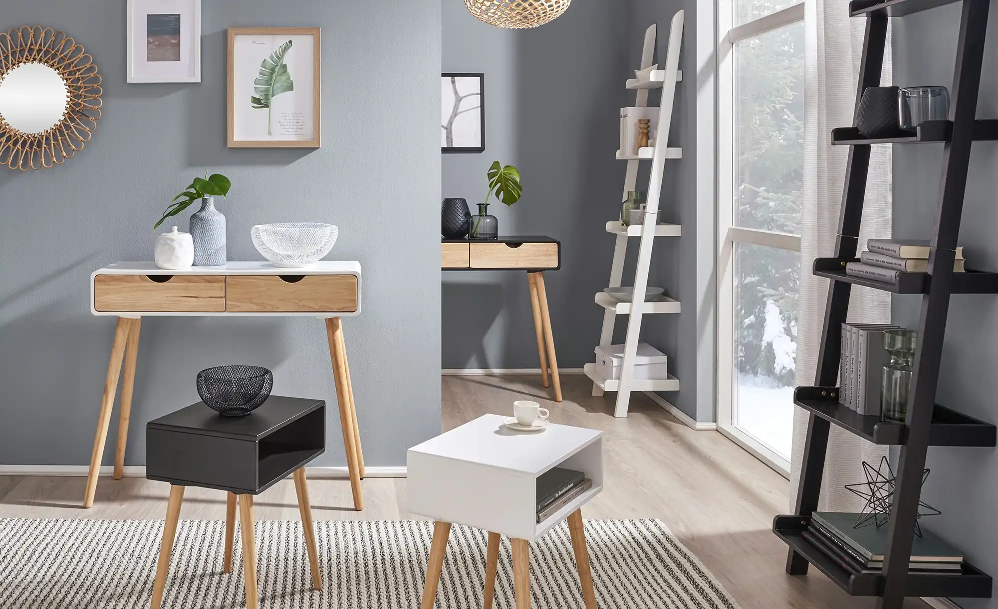 Nachttisch  mit Fach Notte