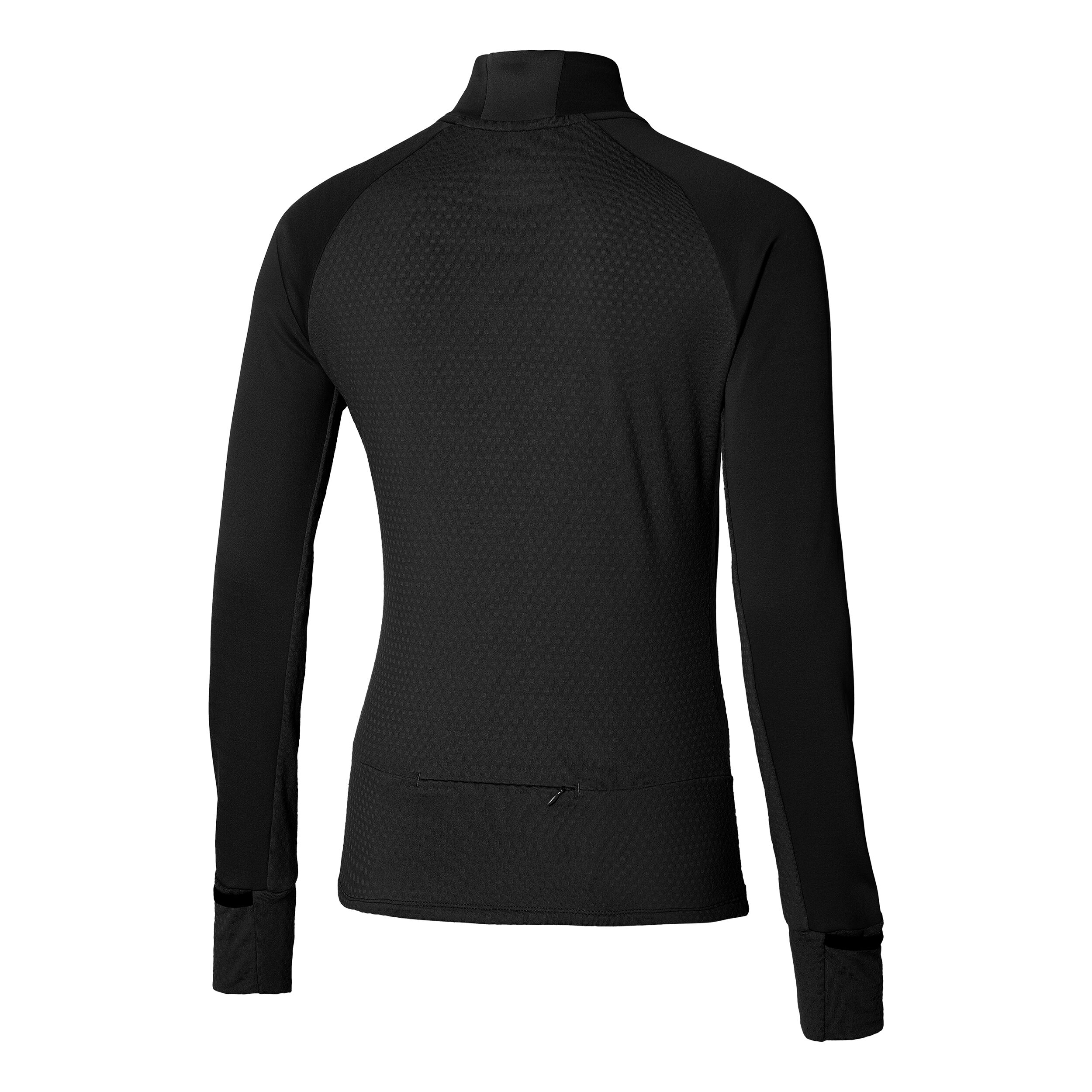 Mizuno Warmalite HZ Top De Course Femmes - Noir