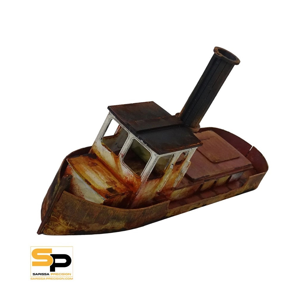 Wrecked Tug Boat
