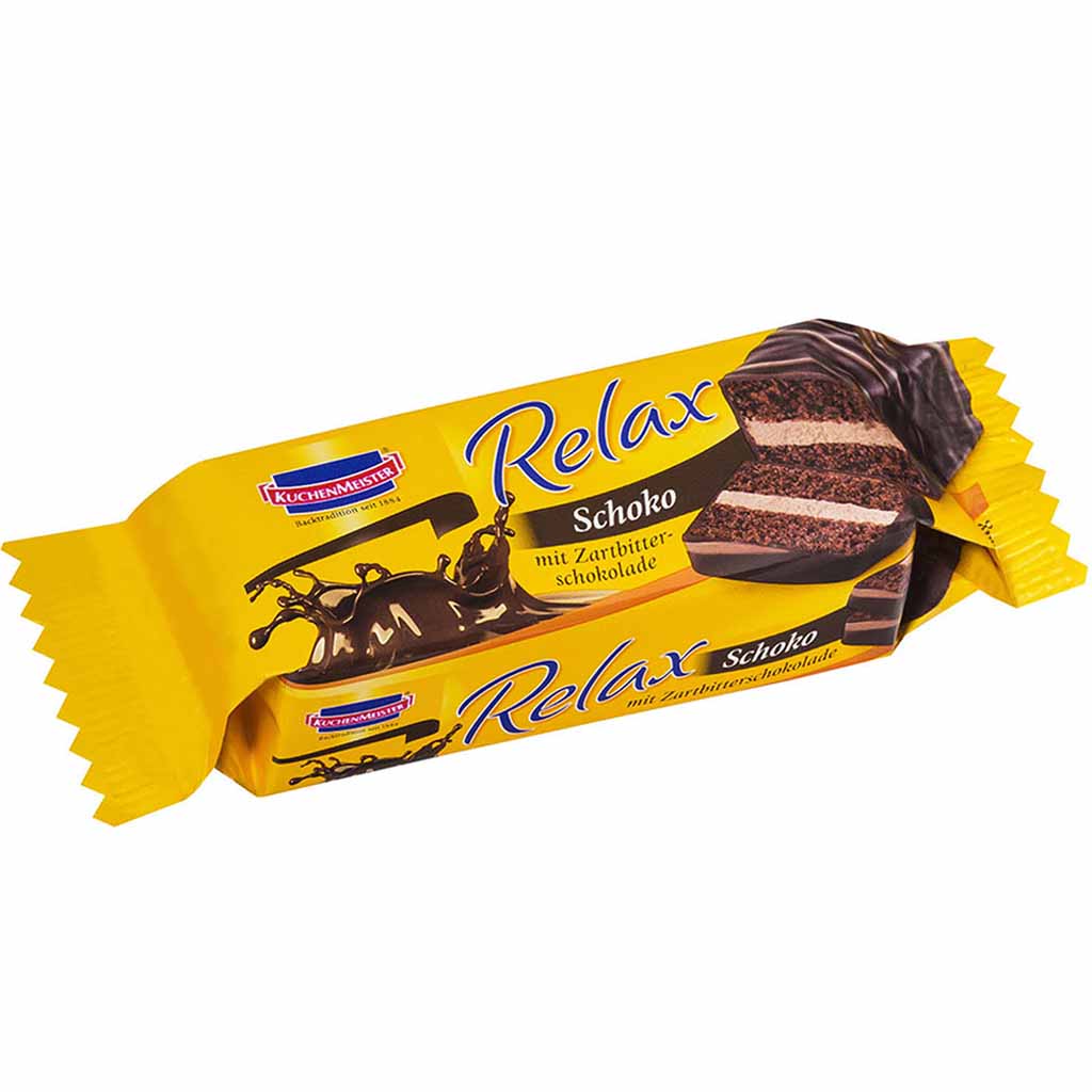 40x Kuchenmeister Kuchenriegel Relax Schoko á 32g=1280g MHD:12.3.25
