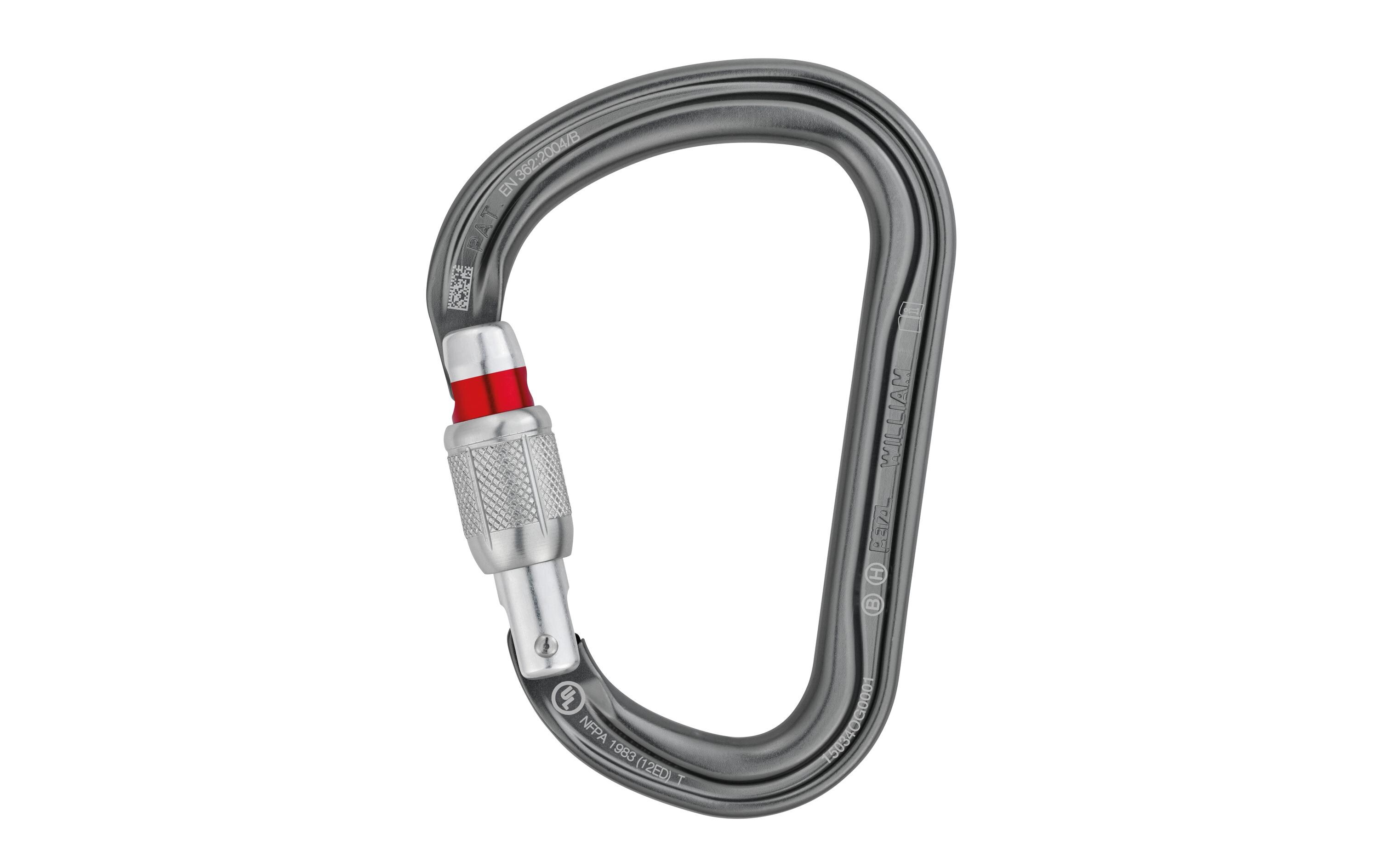Karabiner Screw-LockGrosser birnenförmiger Verschlusskarabiner