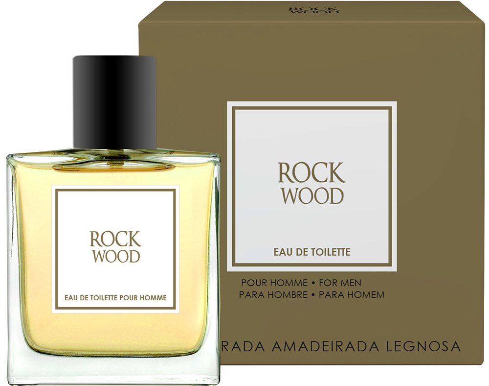 EAU DE TOILETTE AROMATIC MELODY HOMEM ROCK WOOD 100ML