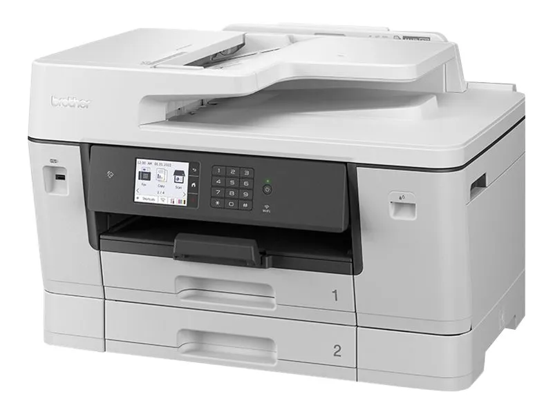 Brother MFC-J6940DW - Multifunktionsprinter - farve - blækprinter - A3 (medie) - op til 25 spm (kopiering) - op til 28 spm (udskriver) - 600 ark - 33.6 Kbps - USB 2.0, LAN, Wi-Fi(n), USB vært, NFC