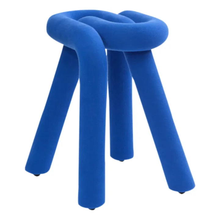 Moustache Tabouret Bold- Big Game | Bleu électrique