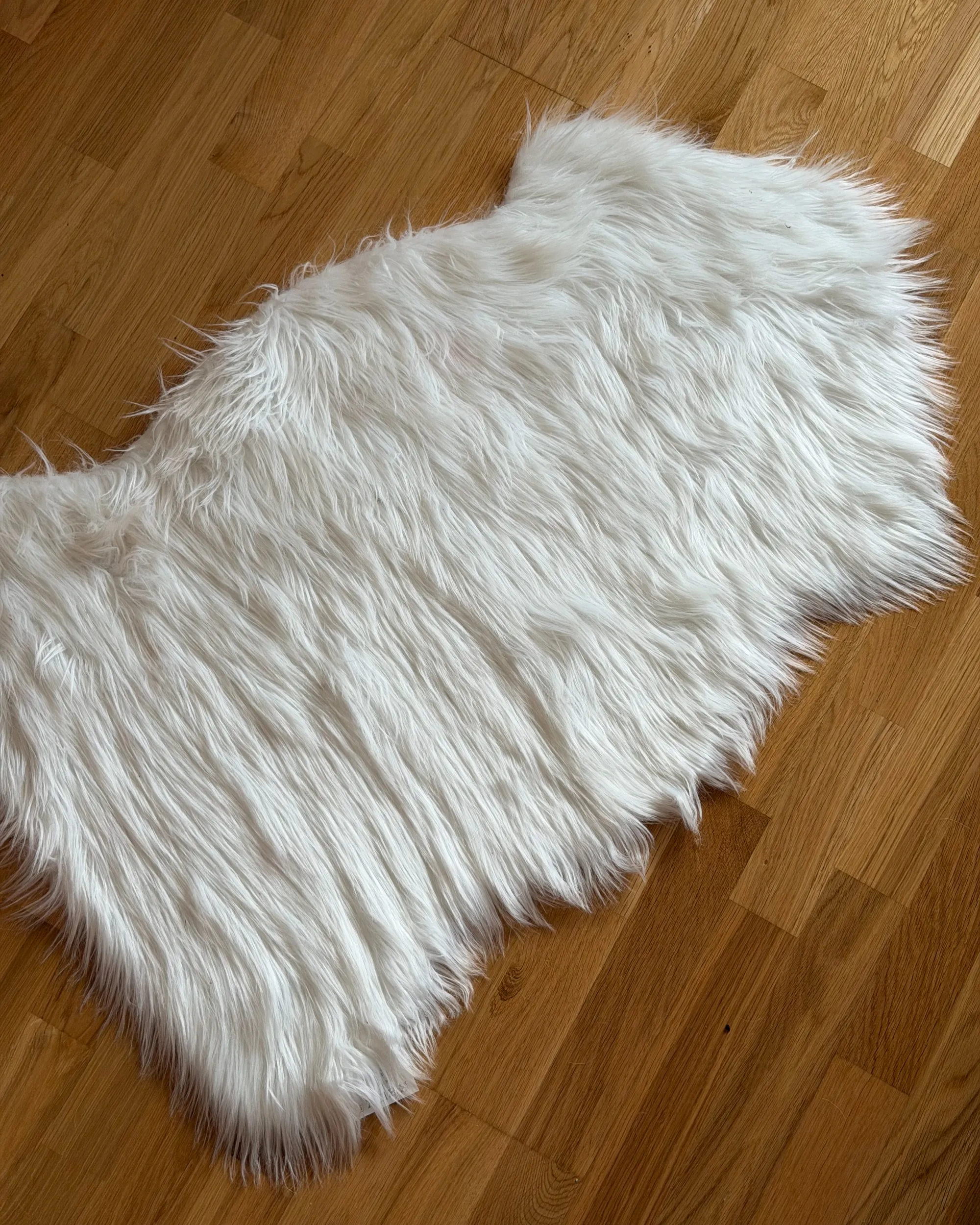 Kunstbontkleed MUNGO Wit 53 x 88 cm