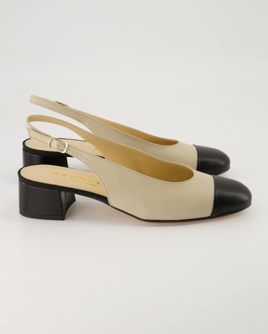 Brunate 32264 Slingpumps in Beige