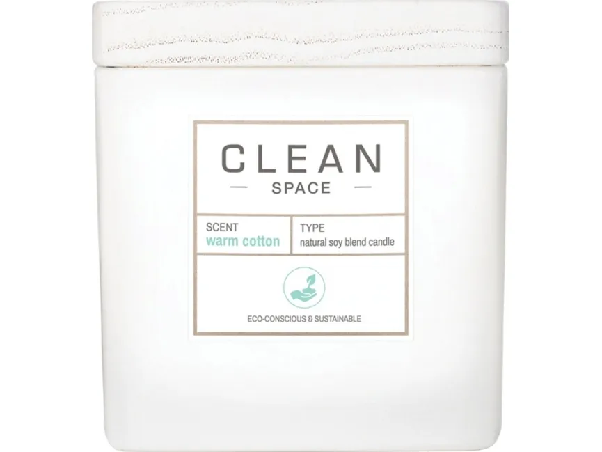 Clean, Space Warm Cotton, Scented Candle, 227 g