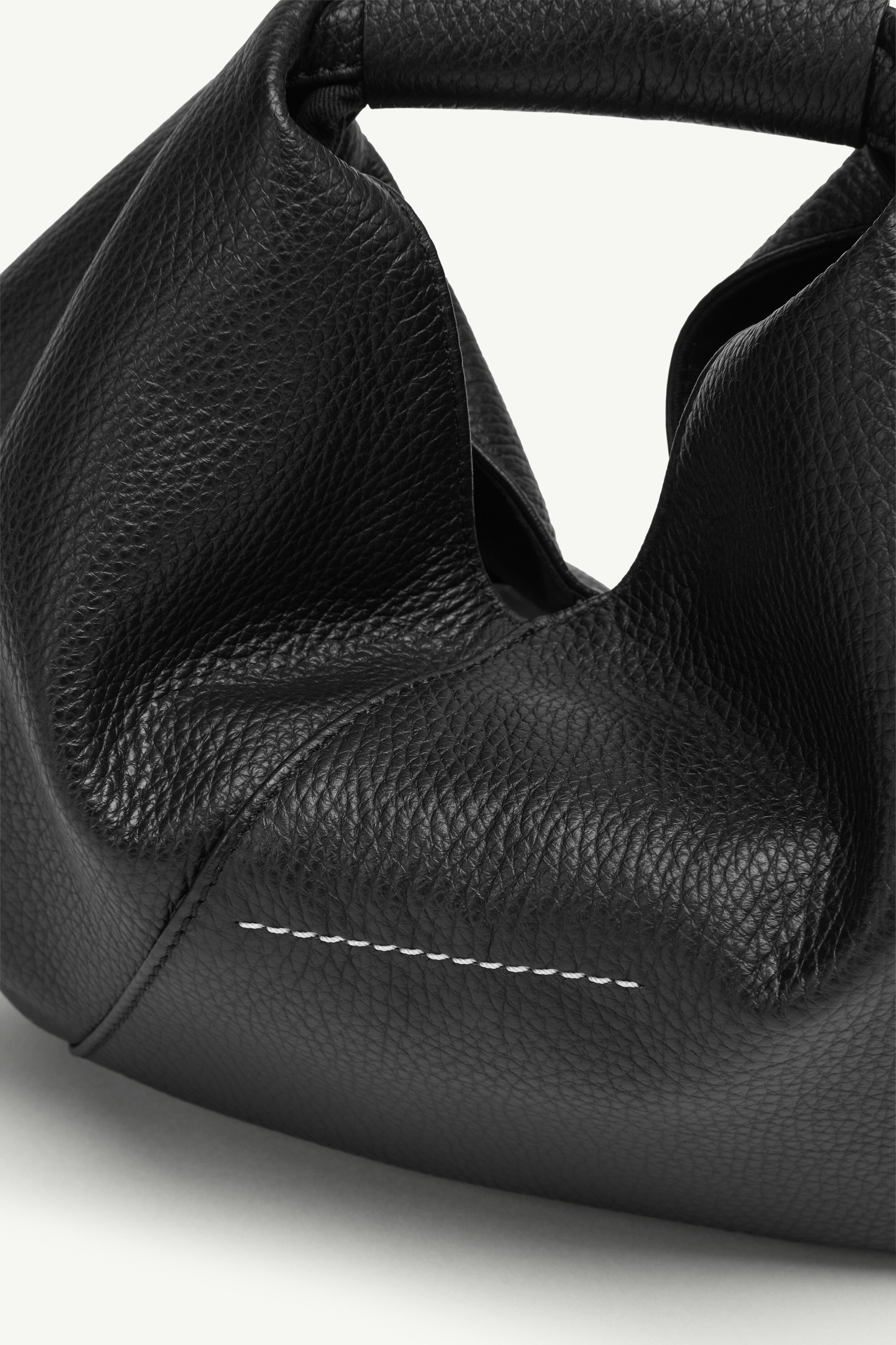 Japanese bag en cuir de veau pour femme | MM6 Noir