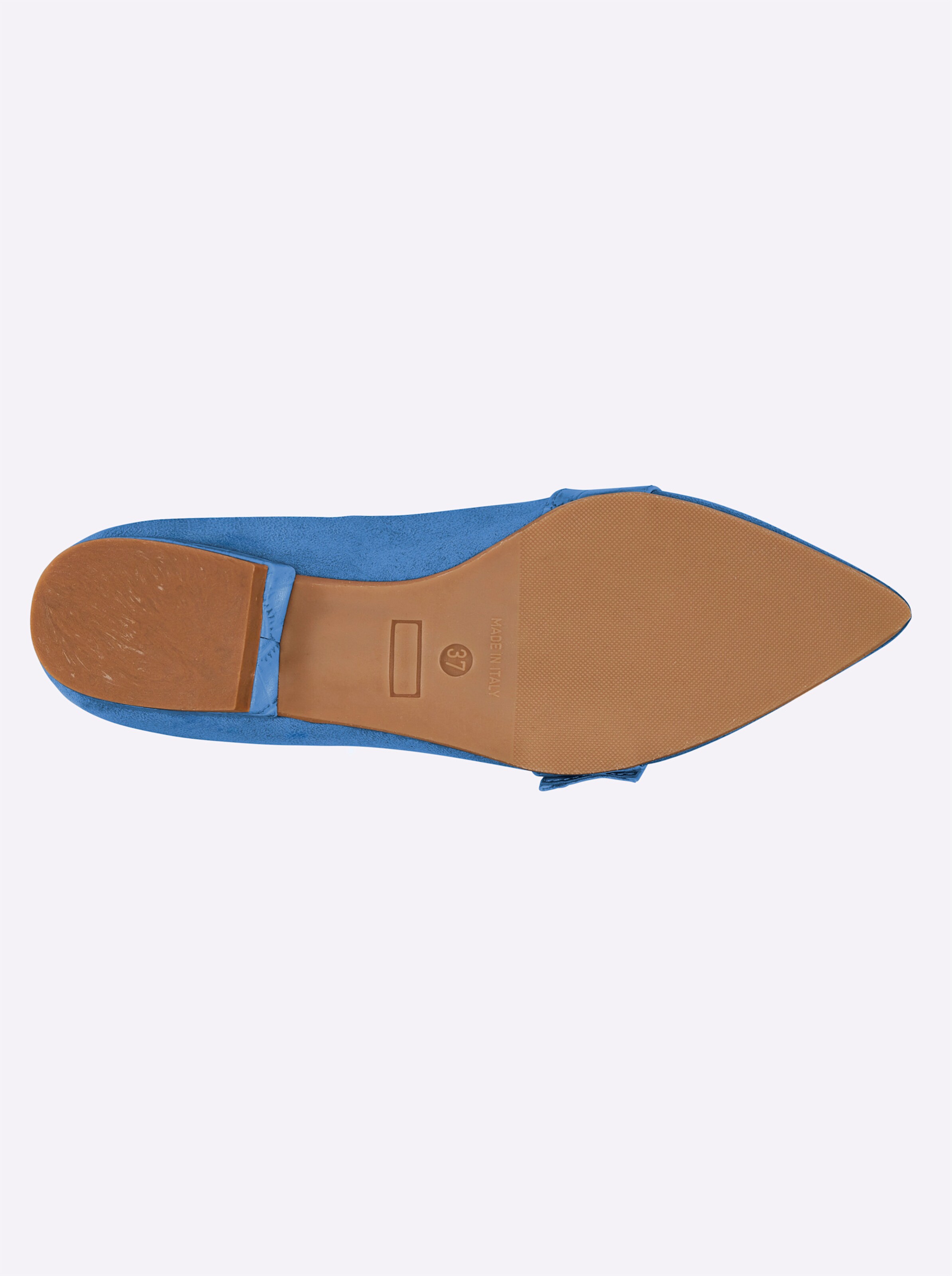 heine Slipper in royalblau
