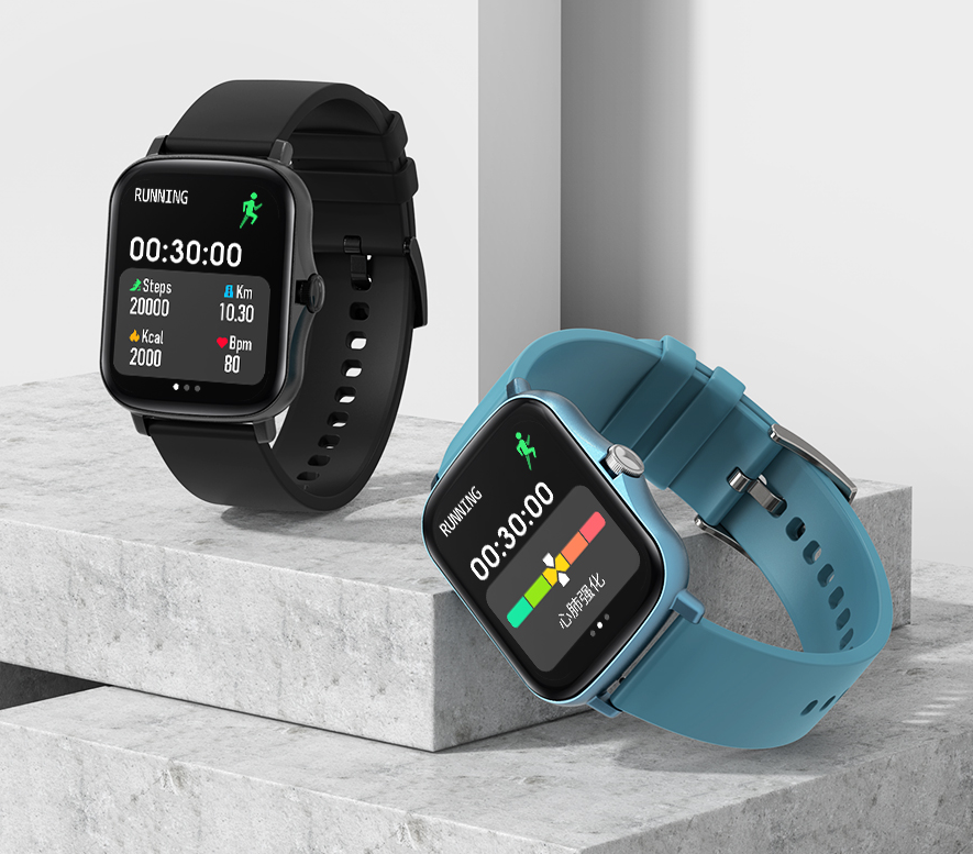 Fitness Tracker Smart Watch Herzfrequenzmessung und 1.70