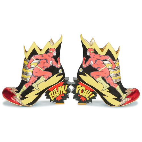 Irregular Choice - CHASING JUSTICE - Noir / Rouge / Jaune