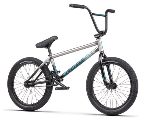 BMX Freestyle WeThePeople Justice 20'' Noir/Argent Raw