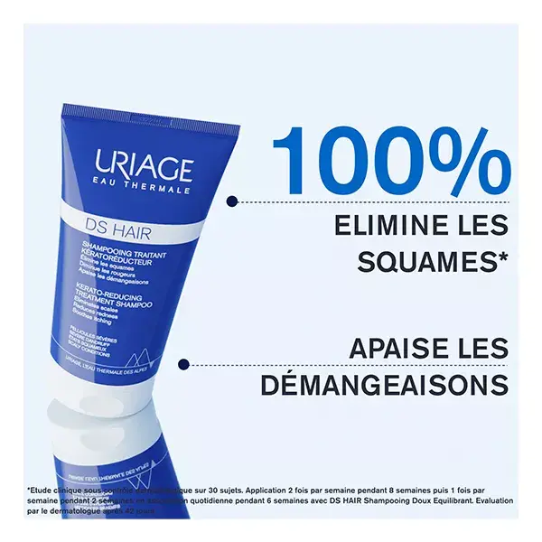 Shampoo de Tratamento Queratorredutor Uriage DS para Cabelo 150ml