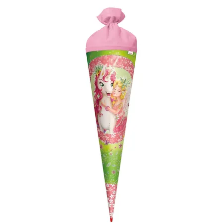 Roth Schultüte Einhornglück mit Glitzer, 70 cm, rund