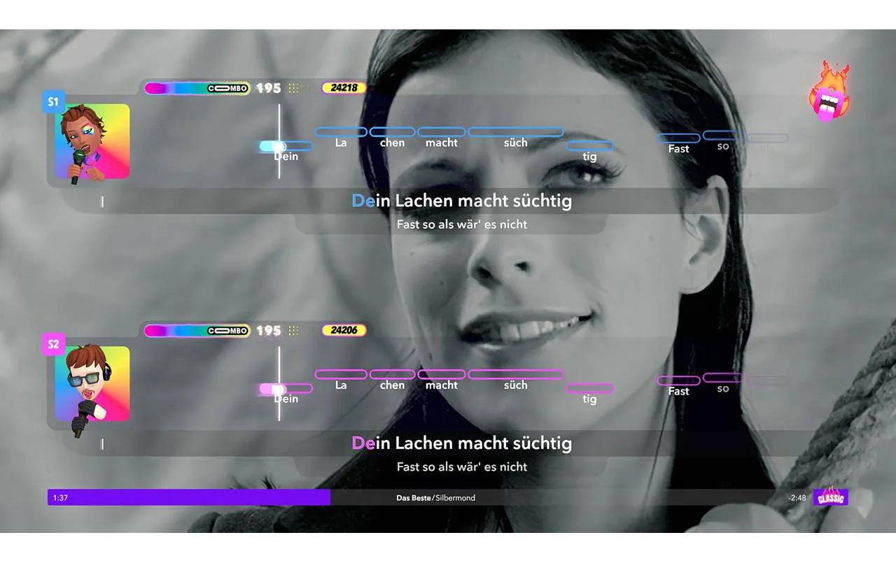 Let's Sing 2025 German VersionAnspruchsvolles Karaoke-Spiel für die Switch