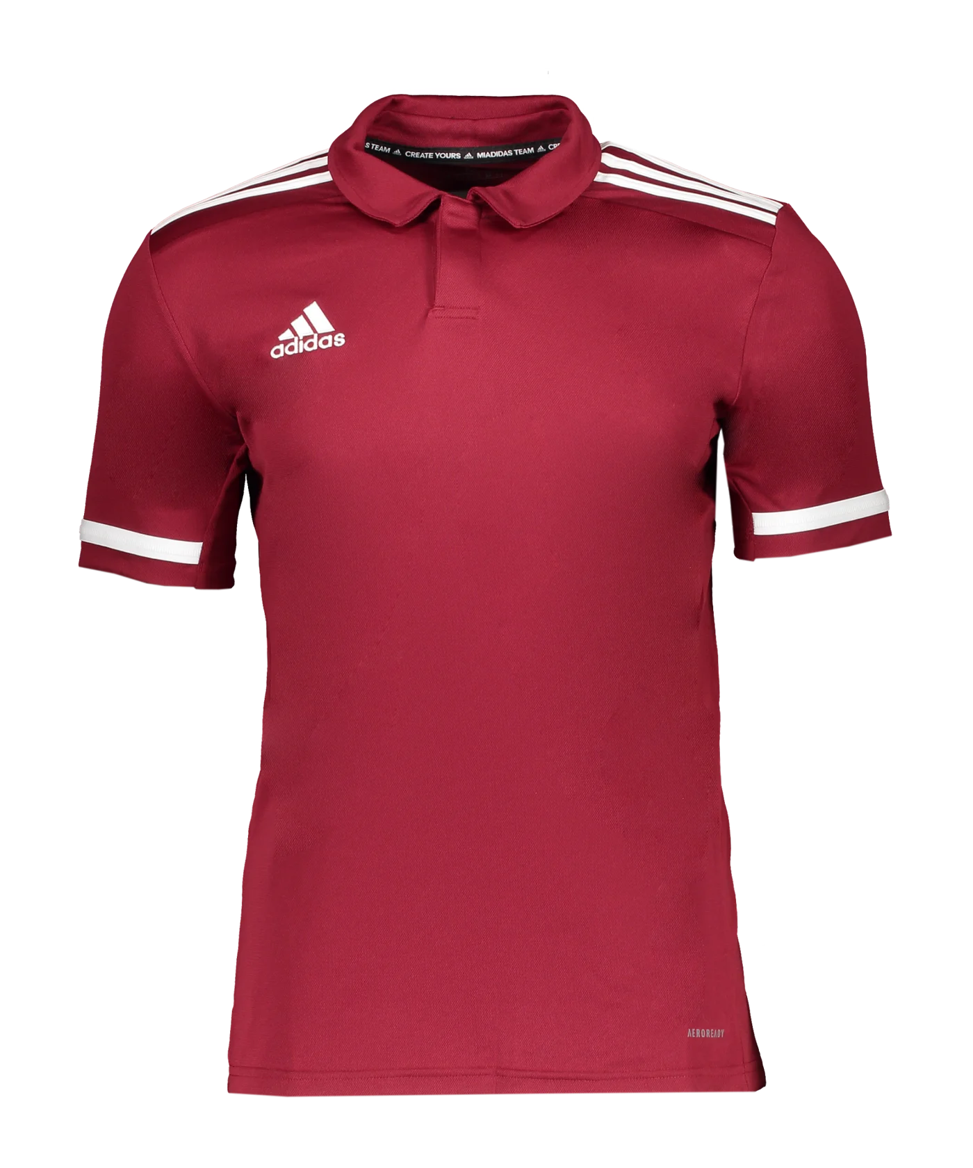 adidas MT19 Poloshirt Dunkelrot