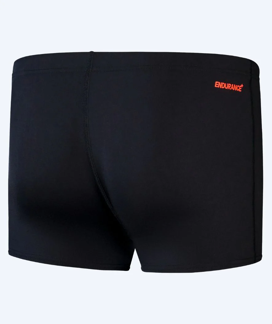 Speedo aquashorts til mænd - Hyperboom Panel - Sort/orange