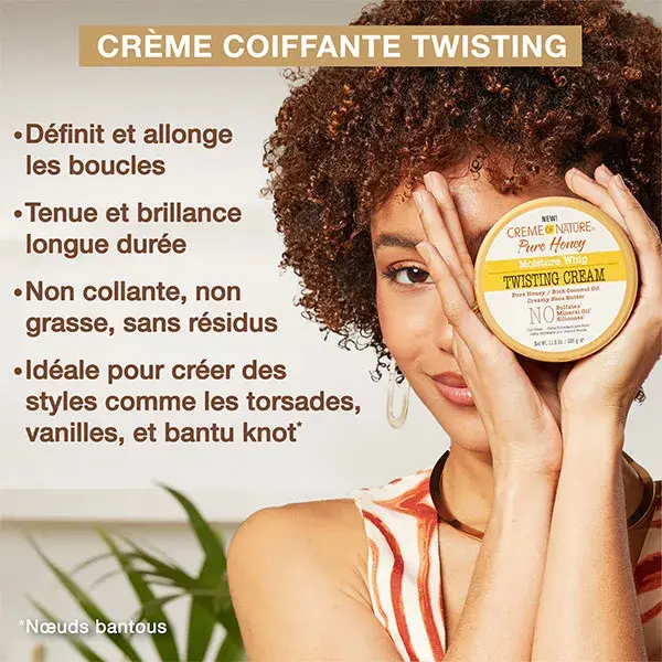 Creme Of Nature Creme Modelador de Mel 340ml