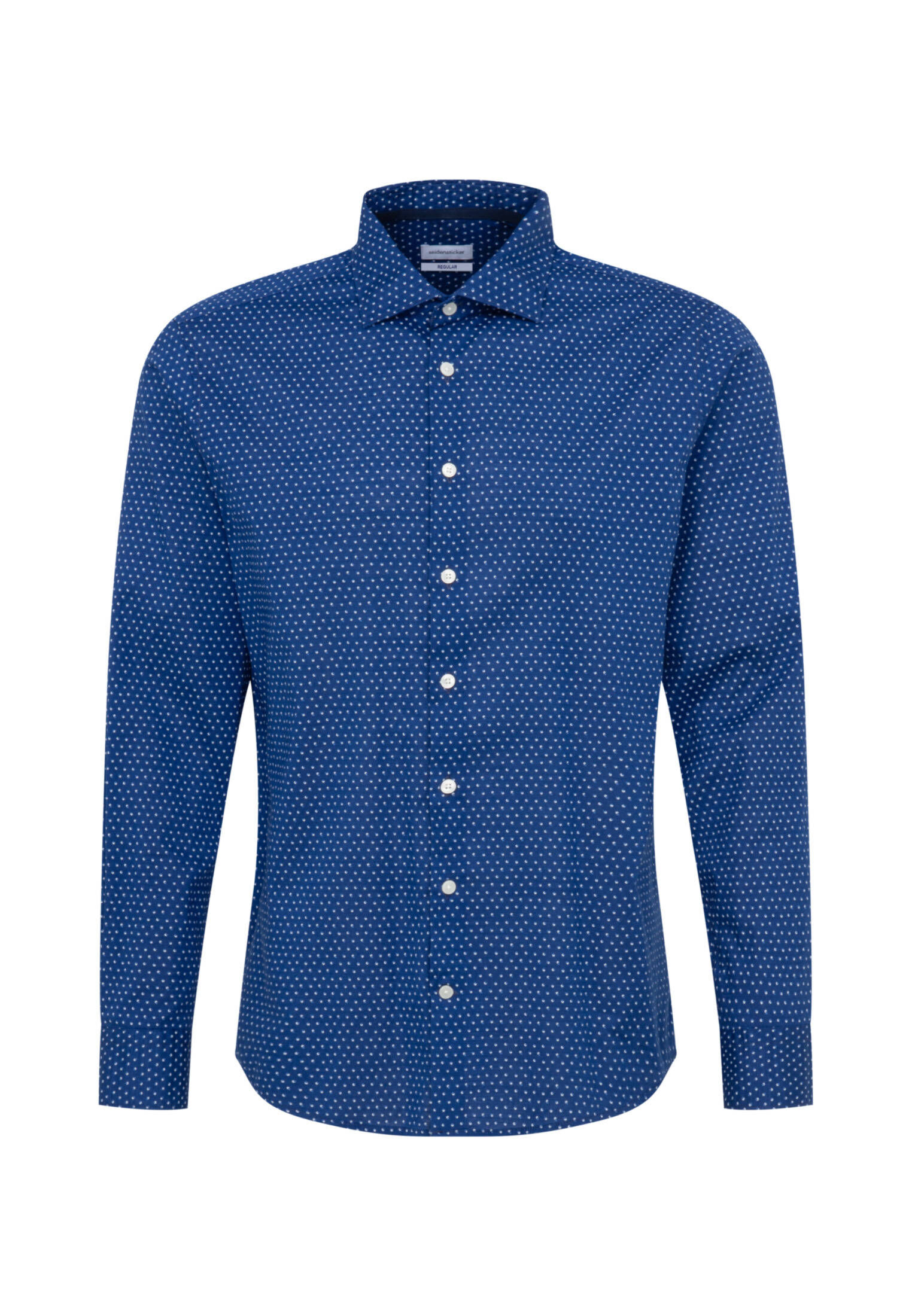 Seidensticker| Herren Casual Hemd Schwarze Rose