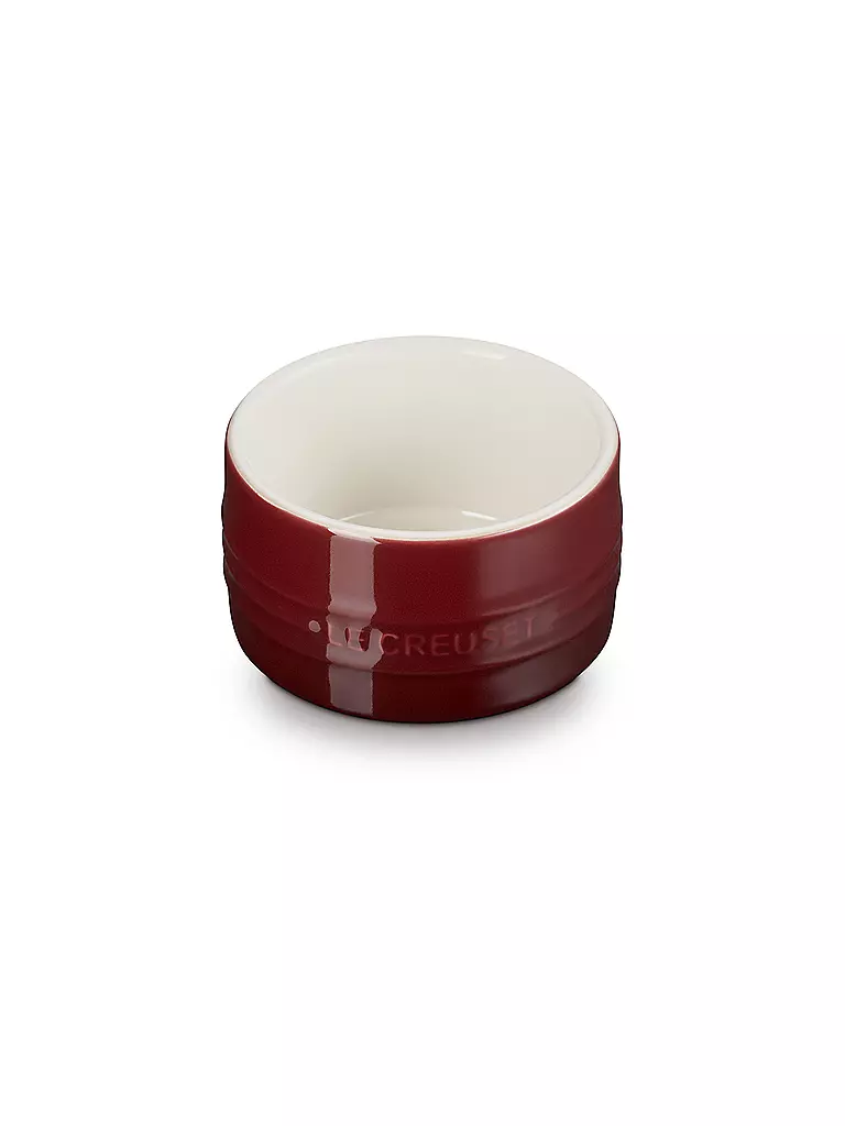 LE CREUSET Stapelbare Förmchen 9cm/2 Garnet dunkelrot